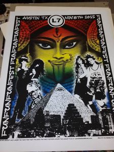 L7 - Fun Fun Fun Fest 10 - 2015