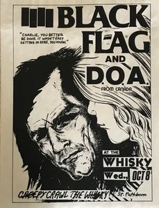 Black Flag at the Whisky October 8, 1980
