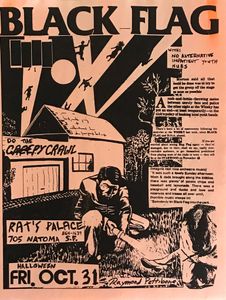 Black Flag - Rat’s Palace 10/31/1980