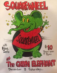 Squarewheel at The Green Elephant - Dallas - 2016
