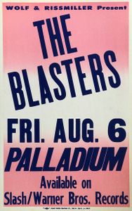 The Blasters - Palladium 8/6/1982