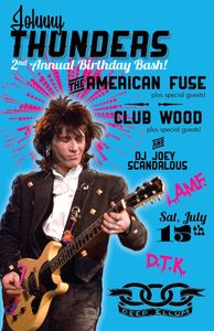 Johnny Thunders 2nd Annual Birthday Bash at Three Links - Dallas - 2016