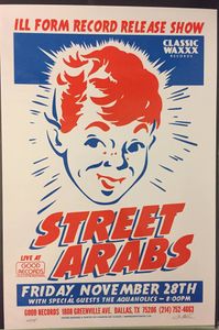Street Arabs - Ill Form Record Release Show at Good Records - Dallas - 2014