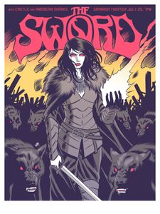 The Sword at Granada Theater - 2013 - Dallas