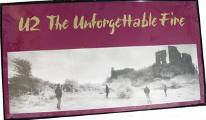 U2 The Unforgettable Fire 1984