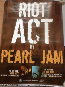 Pearl Jam - Riot Act Album Promotion 2002