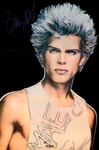Billy Idol 'Don't Stop' Promotional Poster