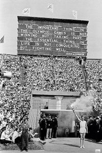 London 1948 Olympics Opening Ceremony