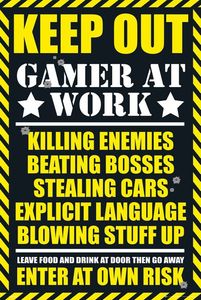 Gaming Keep Out (Adult)