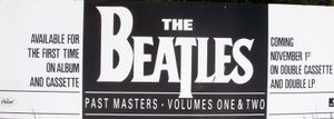 Beatles - Past Masters LP Cassette 1988