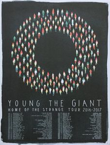 Young The Giant - Home Of The Strange Tour 2016-2017