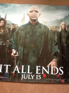 Harry Potter And The Deathly Hallows Part II - It All Ends Giant Original Poster