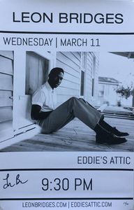 Leon Bridges at Eddie's Attic - 2015