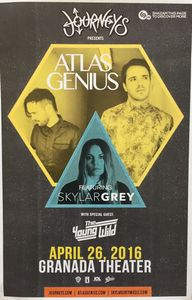Atlas Genius - Dallas - 2016