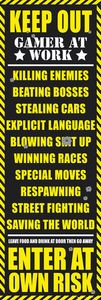 Gaming Keep Out (Adult)