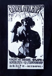 General Gugelhupf spielt den Unterrock - Minisex, Chuzpe, Mordbuben AG, Terrorbambies - May 23, 1979