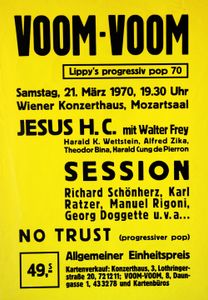 VOOM-VOOM Lippy's Progressive Pop 70 - March 21, 1970 (Gig Poster)
