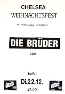 DIE BRÜDER - Chelsea Weihnachtsfest, Dec 22, 1987