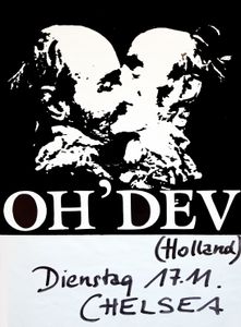OH'DEV - Chelsea, Nov 17, 1987 (Gig Poster)