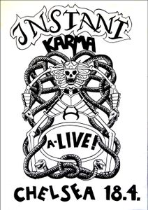 INSTANT KARMA - A-Live! - Chelsea, Apr 18, 1987