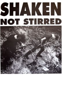 Shaken Not Stirred - Tour Poster 1990