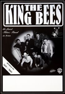 The King Bees - The Finest Blues-Band In Town (Tour Poster)