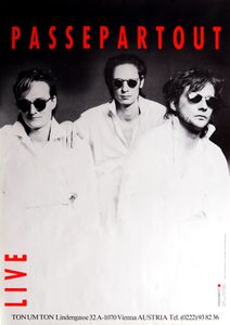 Passepartout - Live (Tour Poster 1988)