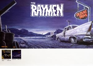 The Raymen - Desert Drive (Tour- & Promo-Poster)