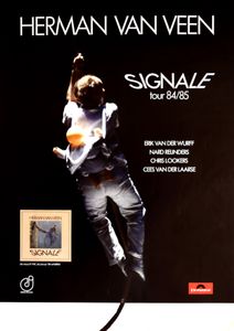 Herman Van Veen - Signale Tour 84/85 (Tour Poster)