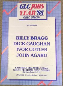Billy Bragg 13th April 1985