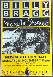 Billy Bragg 21st November 1988