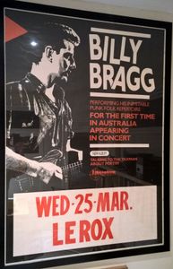 Billy Bragg 25th March 1987
