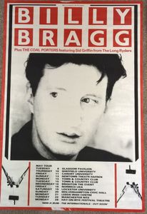 Billy Bragg UK Tour. May 1990