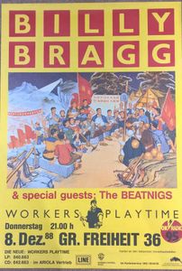 Billy Bragg 8th December 1988