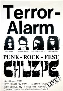 CHUZPE Terror-Alarm, Punk-Rock-Fest, January 14, 1978