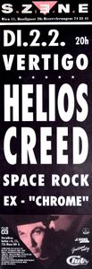 Helios Creed, Vertigo - Szene Wien, Feb 2, 1993 (Gig Poster)