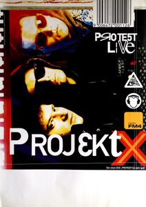 Projekt X - Prote5t Live (1999 Tour Poster)