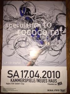 To Rococo Rot | Munich | Kammerspiele | 2010-04-17
