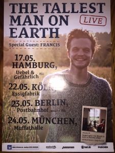 The Tallest Man On Earth | Munich | Muffathalle | 2011-05-24