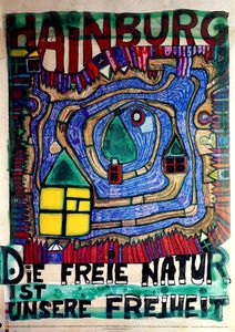 Hainburg - Die Freie Natur Ist Unsere Freiheit - Friedrich Hundertwasser - 1985 (Event Promo)