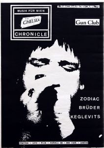 Chelsea Chronicle - Gun Club, Jeffrey Lee Pierce - No.0, Dec 1987 (Promo Poster)