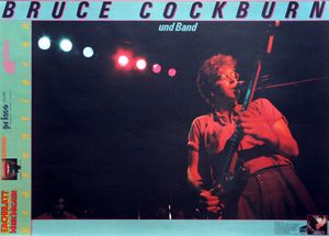 Bruce Cockburn und Band - LP Stealing Fire (Album Promo 1984)