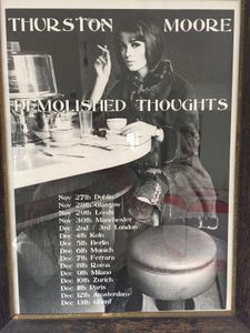Thurston Moore | Demolished Thoughts Tour Poster