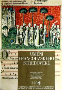 Uměni Francouzského Středověku / Dec 1978 - Jan 1979 (Event Poster)