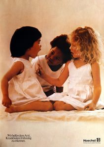 Hoechst - Ihr Kind Braucht Unsere Forschung. 4 For Health Care (1977 Promo Poster)