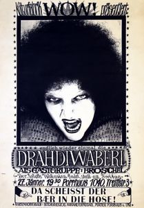 Drahdiwaberl, Broschel - Porrhaus - Jan 27, 1978 (Gig Poster)