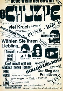 Chuzpe - Nur Noch 5 Tage - Haus Der Jugend - Jan 14, 1978 (Gig Poster)