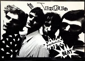 The Vogue - Psychedelic Beat - 1981 (Band Poster)