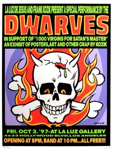Dwarves Los Angeles 1997 (Show edition)