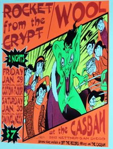 Rocket From The Crypt - The Casbah, 1993